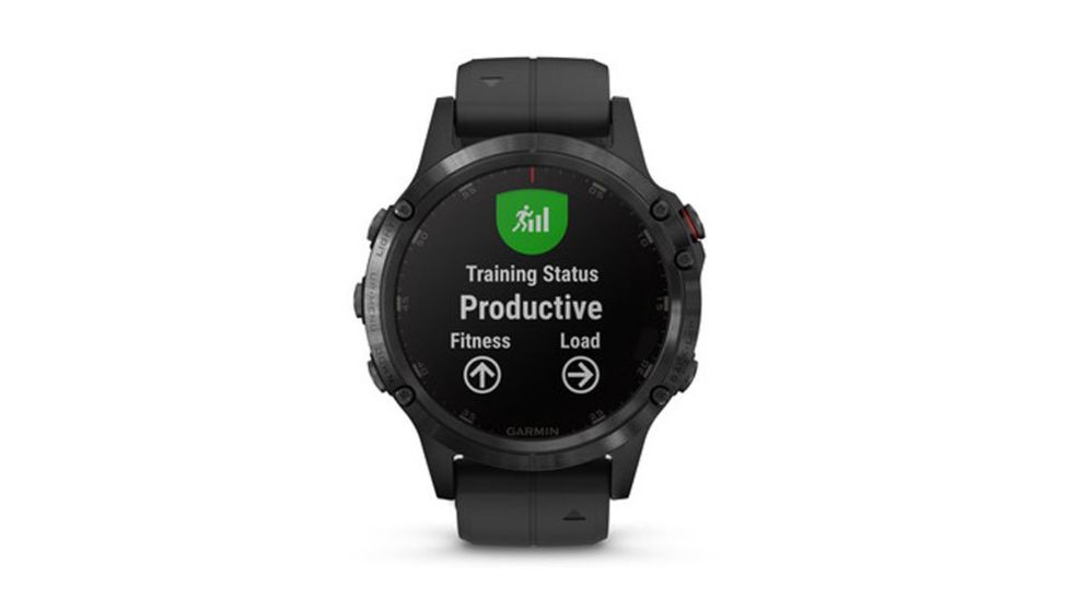 Garmin Fenix 5 Plus, Sapphire, GPS Watch, NA, Black/Black 010-01988-00