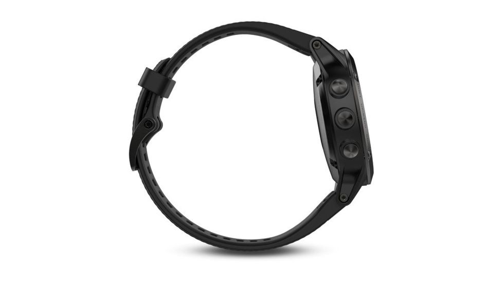 Garmin Fenix 5, Sapphire, Black, GPS Watch, NA, Black 010-01688-10