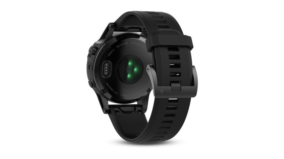 Garmin Fenix 5, Sapphire, Black, GPS Watch, NA, Black 010-01688-10