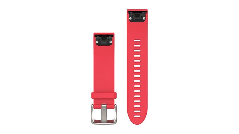 Garmin Fenix 5s 20mm QuickFit Silicone Band, Azalea Pink 010-12491-14