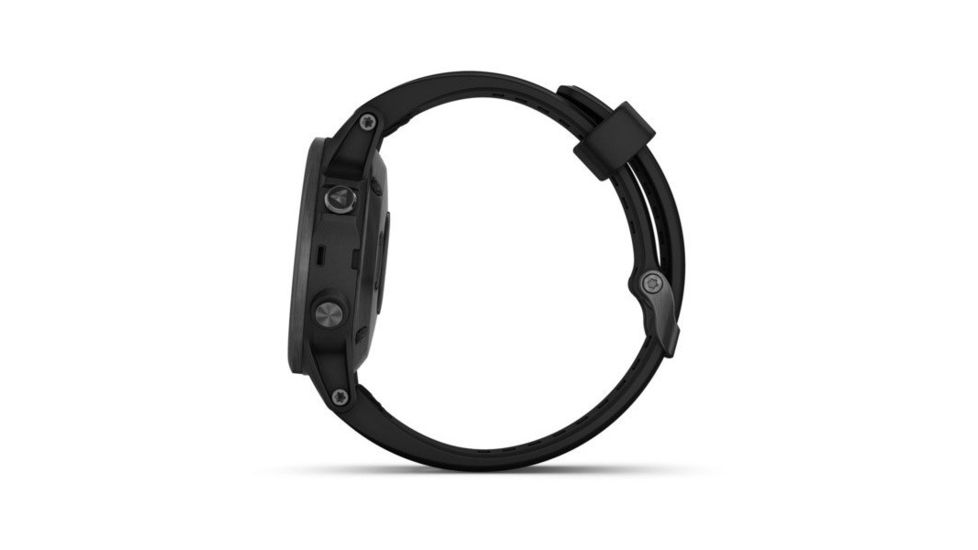 Garmin Fenix 5S Plus, Sapphire, GPS Watch, NA, Black/Black 010-01987-02