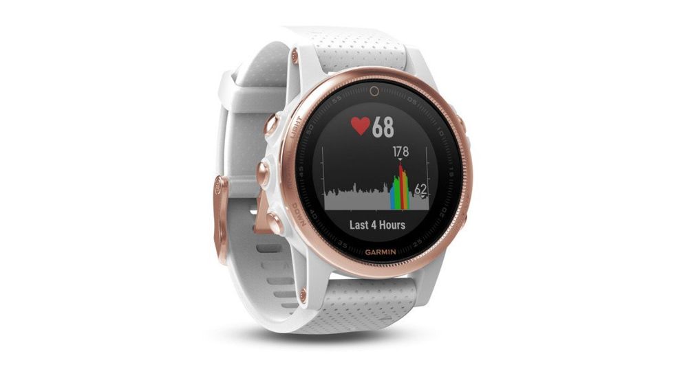 Garmin Fenix 5S, Sapphire, GPS Watch, NA, Rose Gold 010-01685-16