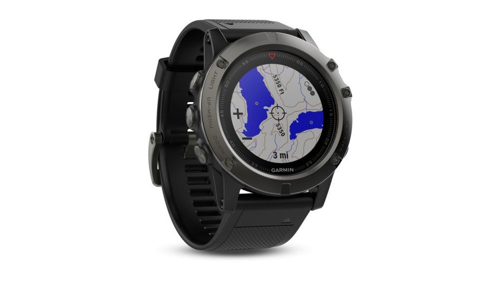 Garmin fenix 5x, Sapphire, GPS Watch, Canada, Slate Gray 010-01733-05