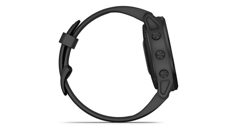 Garmin Fenix 6S Pro Multisport GPS Smartwatch, Black w/ Black Band, 010-02159-13