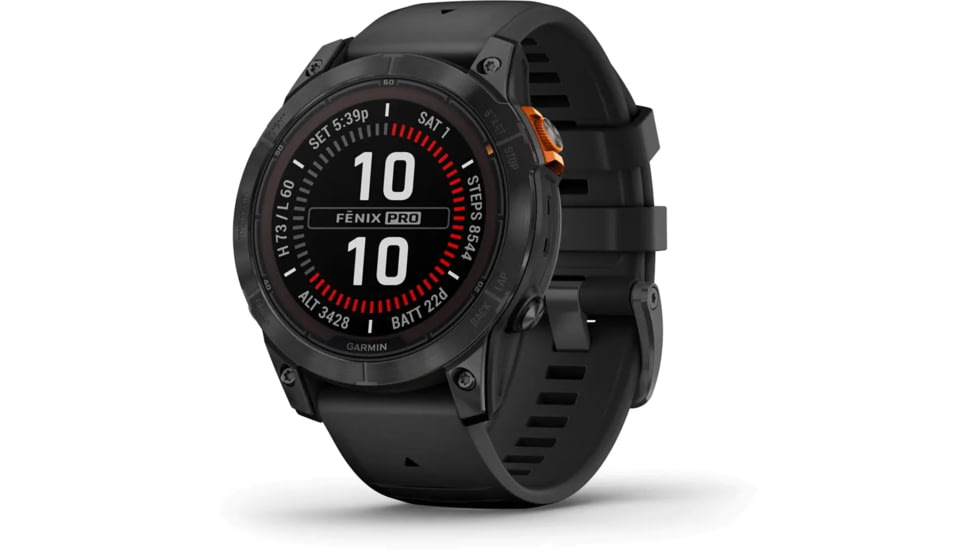 Garmin Fenix 7 Pro Solar Edition Watch, Black, 010-02777-00