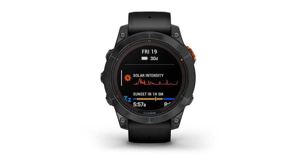 Garmin Fenix 7 Pro Solar Edition Watch, Black, 010-02777-00
