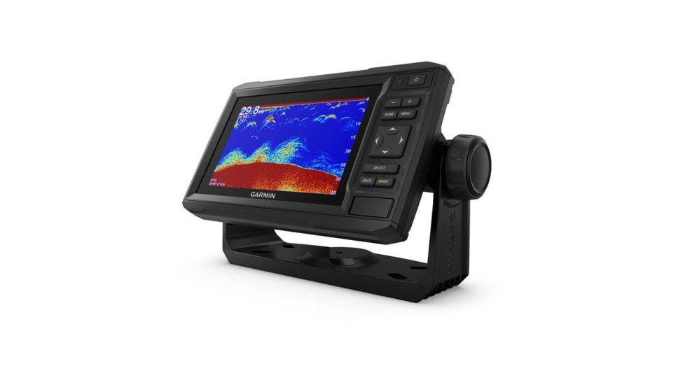 Garmin Fishfinder ECHOMAP Plus 65cv, Canada LakeVu g3, w/GT22 xdcr 010-01891-05