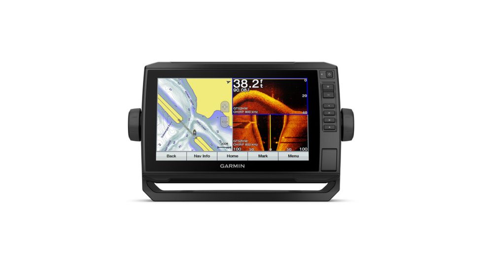Garmin Fishfinder ECHOMAP Plus 93sv, US LakeVu g3, w/GT52 xdcr 010-01901-05