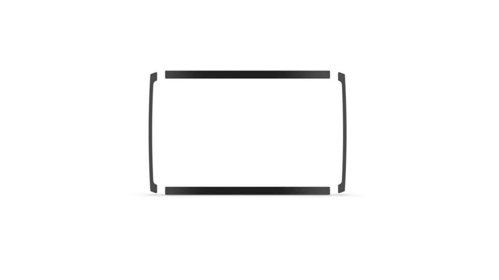 Garmin Flush Mount Kit, ECHOMAP Plus 7x 010-12672-01