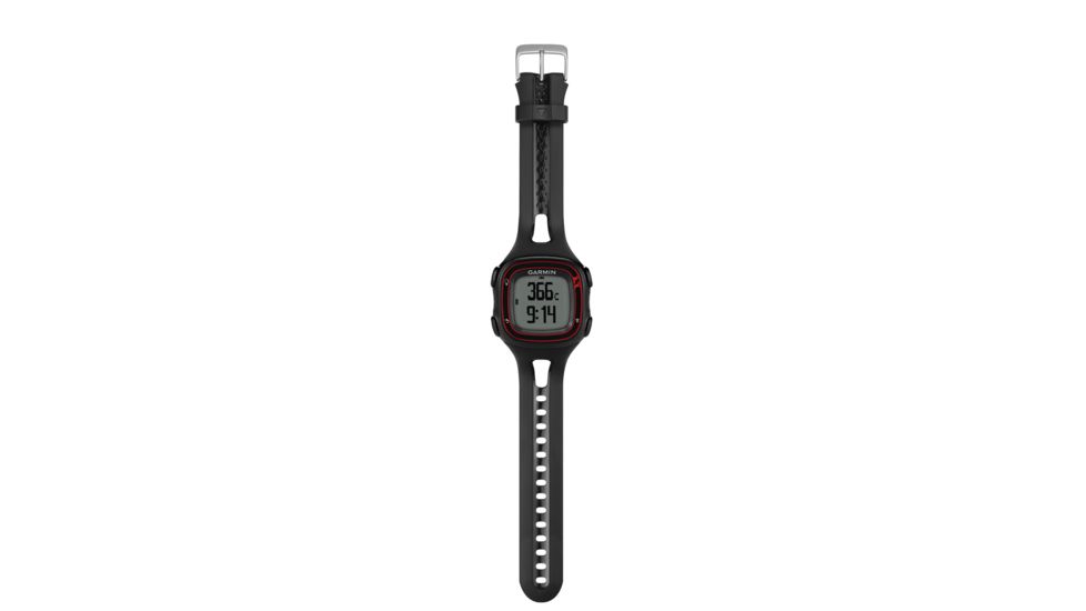 Garmin Forerunner 10 Watch, Black and Red, Americas, Black 010-01039-00
