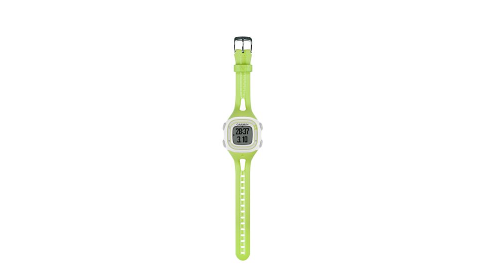 Garmin Forerunner 10 Watch, Green and White, Americas, Green 010-01039-01