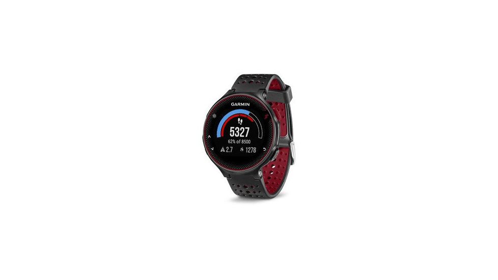 Garmin Forerunner 235, GPS Watch, NA/PAC, Black/Red 010-03717-70
