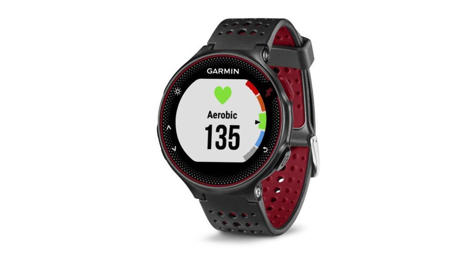 Garmin Forerunner 235, GPS Watch, NA/PAC, Black/Red 010-03717-70