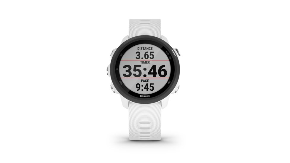 Garmin Forerunner 245 Music Watch, White 010-02120-21