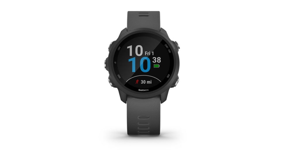 Garmin Forerunner 245 Watch, Slate Gray, 010-02120-00