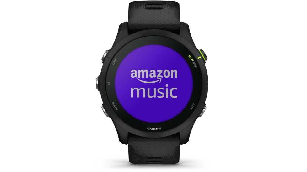 Garmin Forerunner 255 Music 46mm Watch, Black, 010-02641-20
