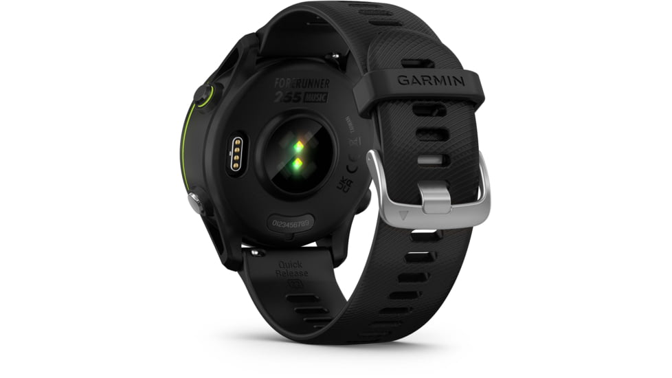 Garmin Forerunner 255 Music 46mm Watch, Black, 010-02641-20