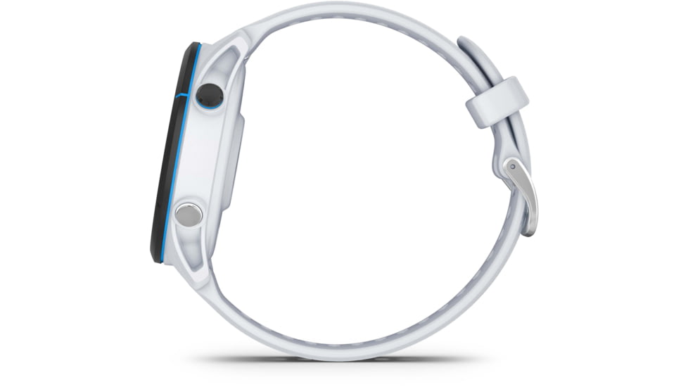Garmin Forerunner 255 Music 46mm Watch, Whitestone, 010-02641-21
