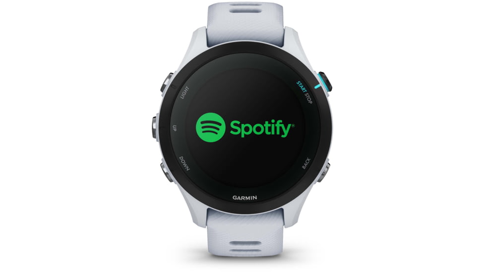 Garmin Forerunner 255s Music 41mm Watch, Whitestone, 010-02641-23