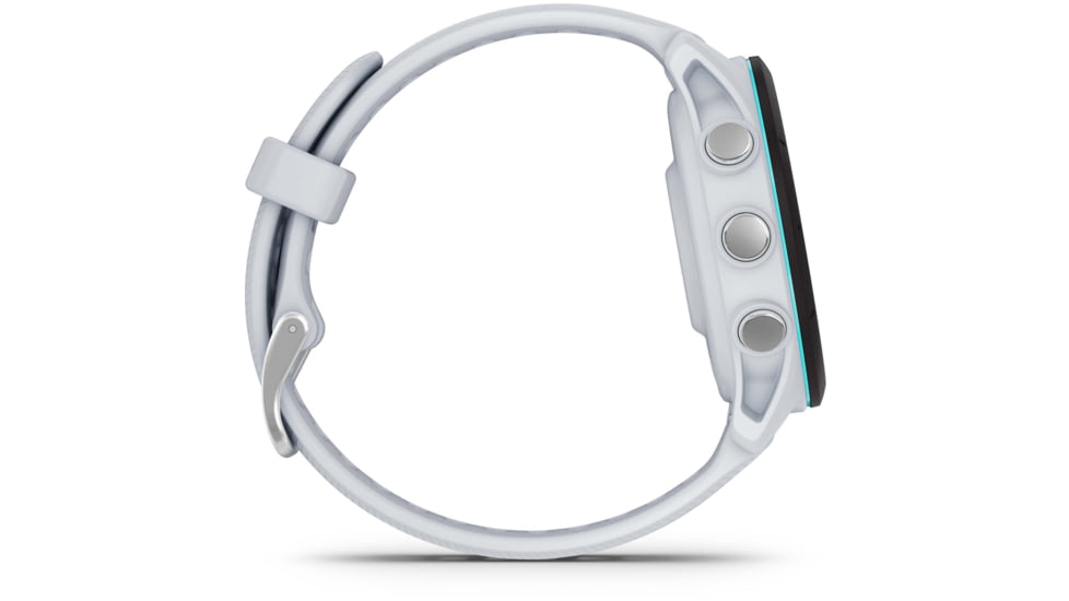 Garmin Forerunner 255s Music 41mm Watch, Whitestone, 010-02641-23