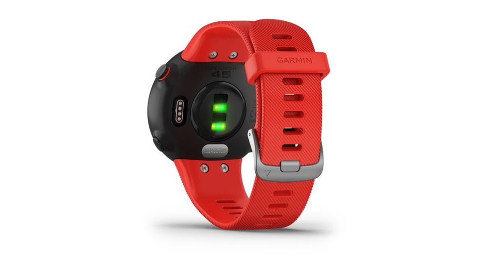 Garmin Forerunner 45 Watch, Lava Red, 010-02156-06
