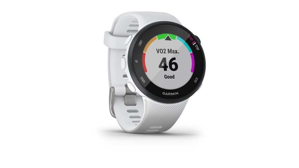 Garmin Forerunner 45S Watch, White, 010-02156-00