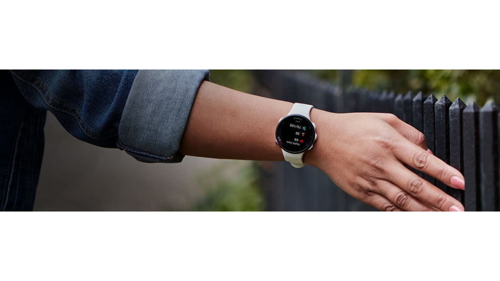 Garmin Forerunner 45S Watch, White, 010-02156-00