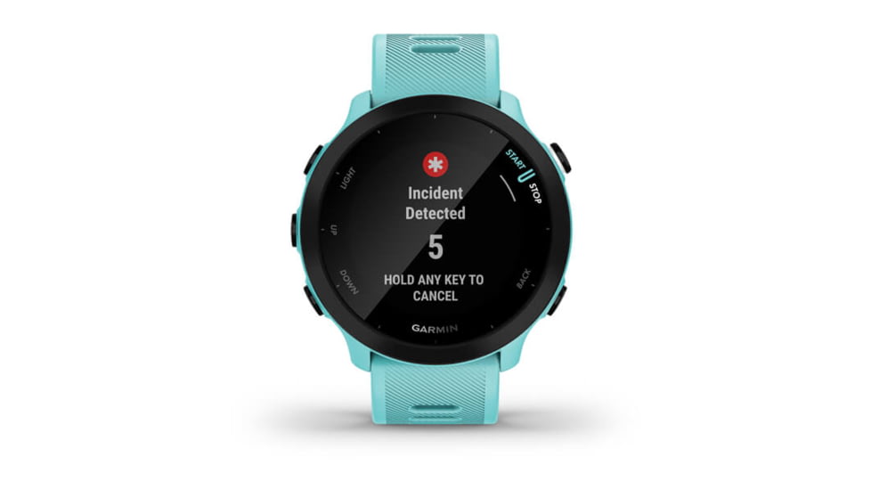 Garmin Forerunner 55 Watches, Aqua, 010-02562-02