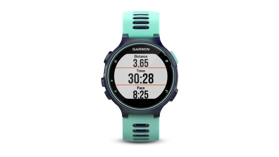 Garmin Forerunner 735XT, GPS, NA/PAC, Run Bundle, Midnight Blue/Frost Blue 010-01614-13