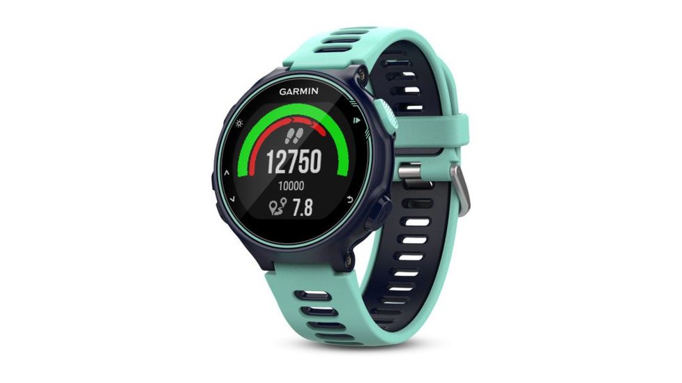 Garmin Forerunner 735XT, GPS, NA/PAC, Run Bundle, Midnight Blue/Frost Blue 010-01614-13