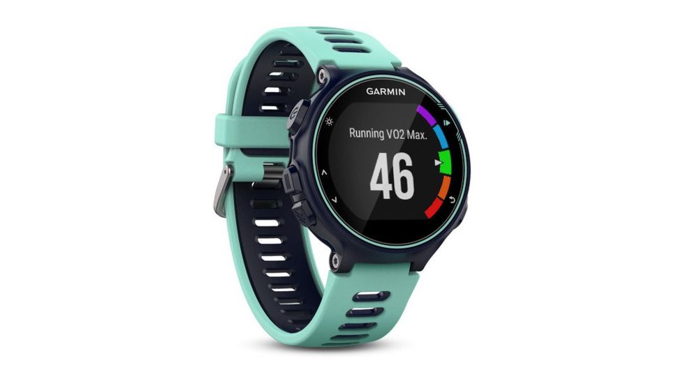 Garmin Forerunner 735XT, GPS, NA/PAC, Run Bundle, Midnight Blue/Frost Blue 010-01614-13