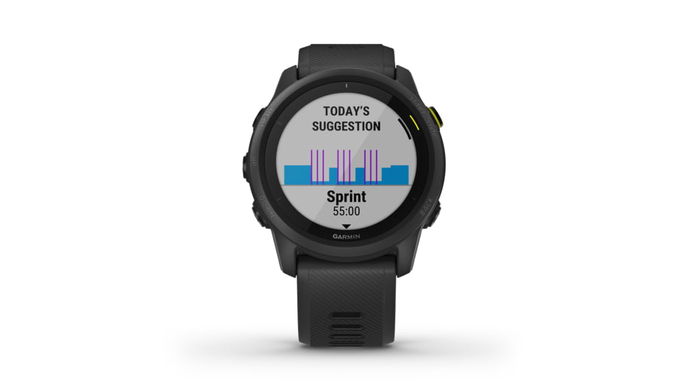 Garmin Forerunner 745 GPS Running Watch, Black, 010-02445-00