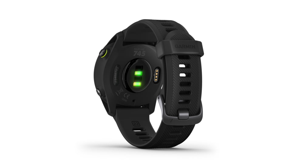 Garmin Forerunner 745 GPS Running Watch, Black, 010-02445-00
