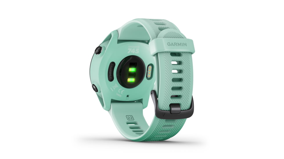 Garmin Forerunner 745 GPS Running Watch, Neo Tropic, 010-02445-01