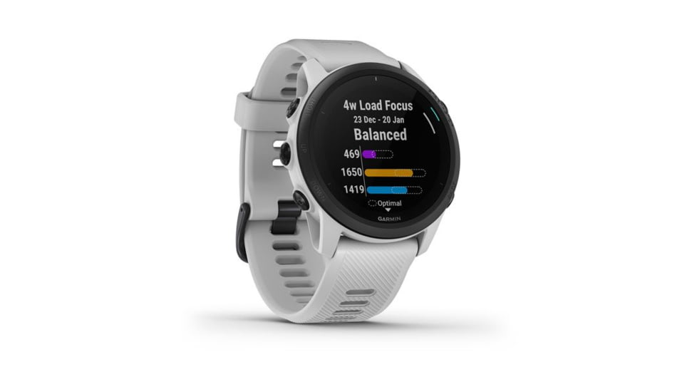 Garmin Forerunner 745 GPS Running Watch, Whitestone, 010-02445-03