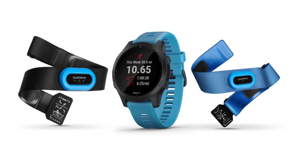 Garmin Forerunner 945 Watch w/ Bundle, Blue 010-02063-10