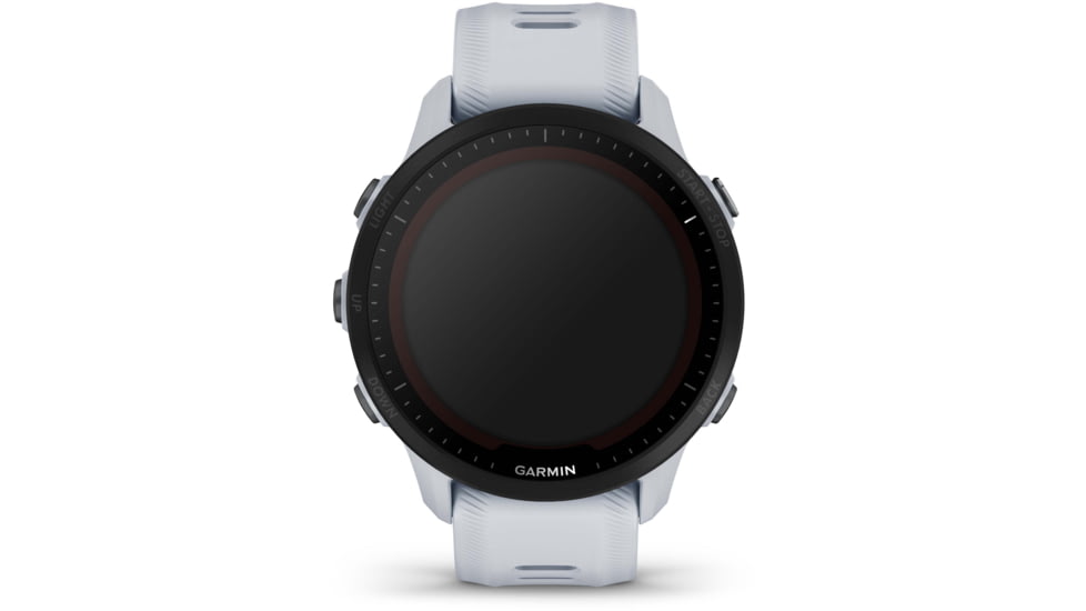 Garmin Forerunner 955 Solar Watch, 33mm Display, Silicone Strap, Whitestone, 010-02638-01