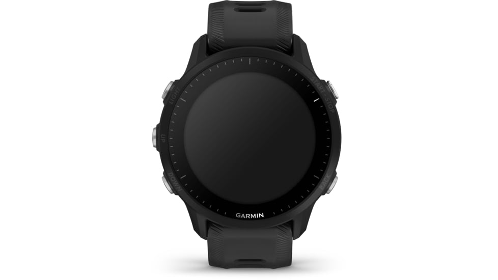Garmin Forerunner 955 Watch, 33mm Display, Silicone Strap, Black, 010-02638-10