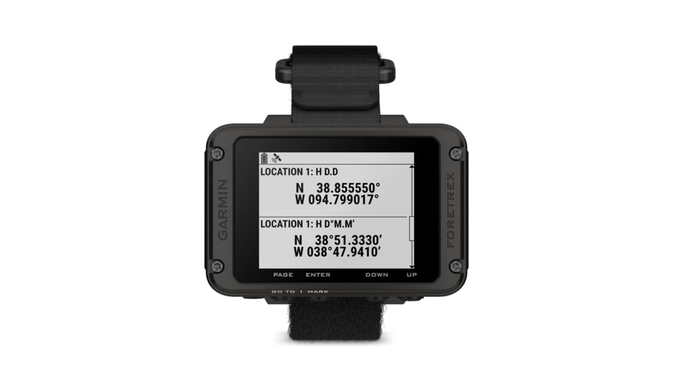 Garmin Foretrex 801, Wrist Mounted GPS Navigator with Strap, 010-02759-00