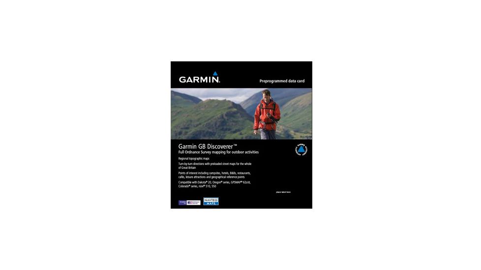 Garmin GB Discoverer 1:50K - All Regions of England