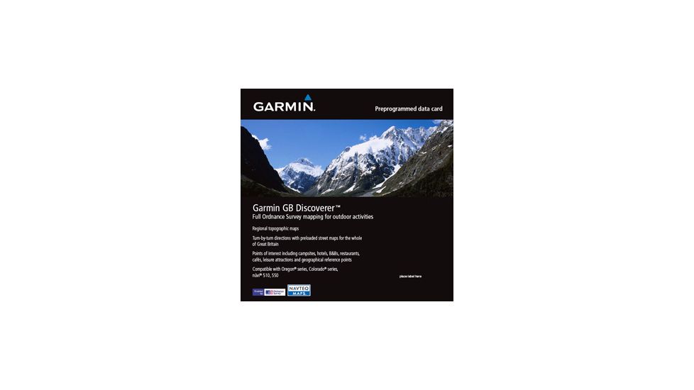 Garmin GB Discoverer 1:50K microSD card