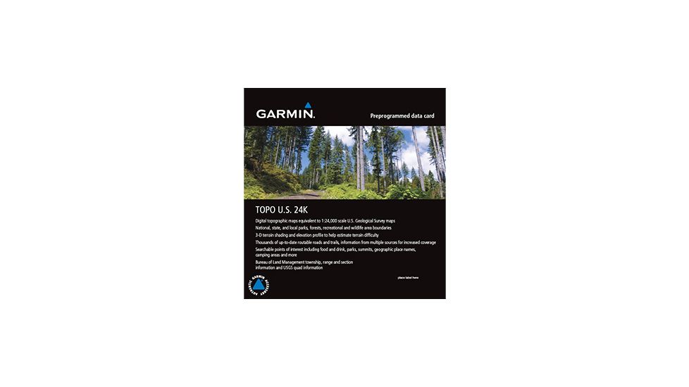 Garmin TOPO U.S. 24K Southeast card