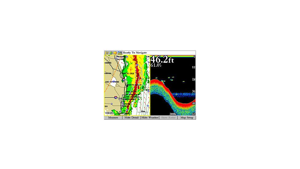 Garmin GPSMAP 3005C w/Ext GPS sensor, worldwide basemap, compatible with BlueChart 010-00402-00