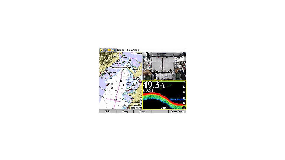 Garmin GPSMAP 3005C w/Ext GPS sensor, worldwide basemap, compatible with BlueChart 010-00402-00