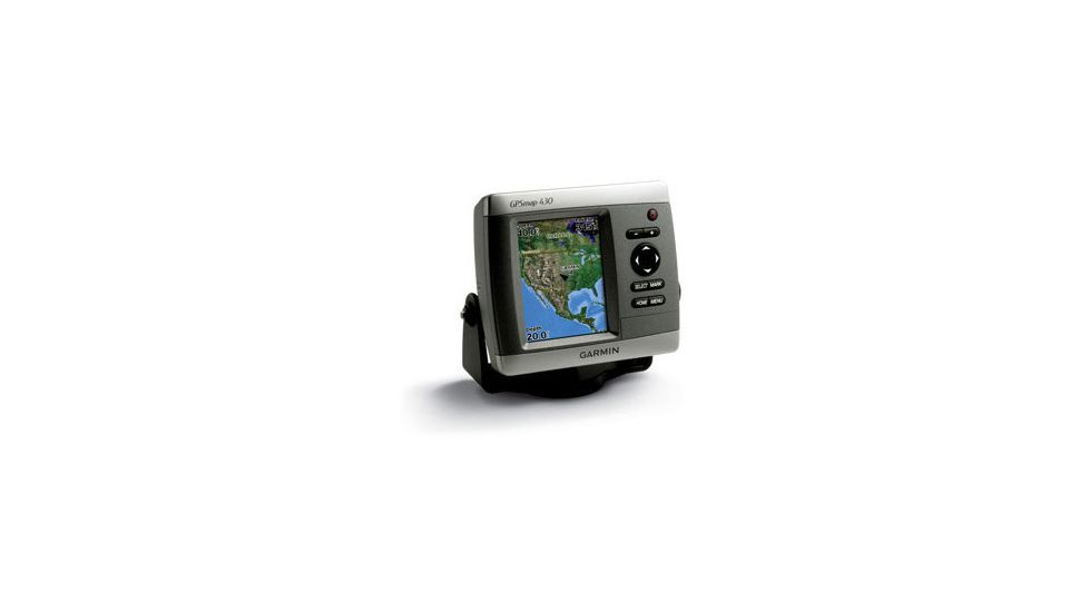 Garmin GPSMAP 430 w/Int GPS ant., worldwide satellite imagery, built-in inland lakes detail for US, g2 Vision compatible 010-00515-30