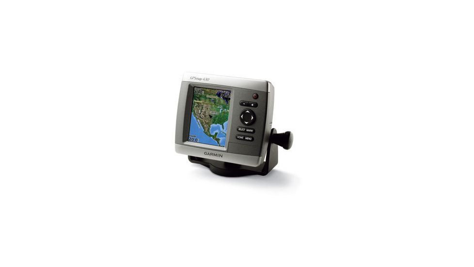 Garmin GPSMAP 430 w/Int GPS ant., worldwide satellite imagery, built-in inland lakes detail for US, g2 Vision compatible 010-00515-30