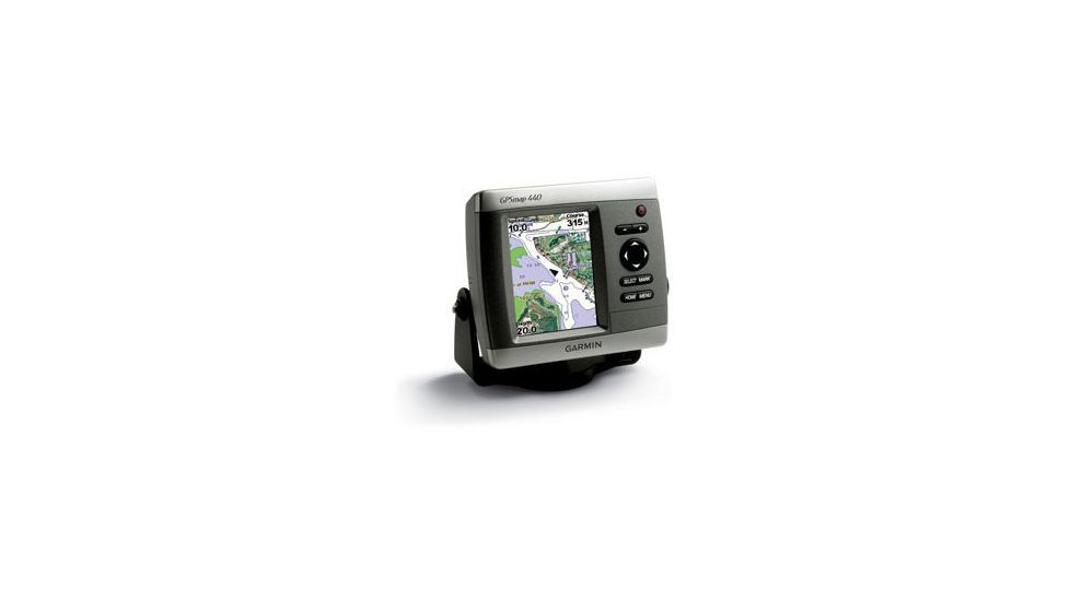 Garmin GPSMAP 440 w/Int GPS ant., worldwide satellite imagery, built-in BlueChart g2 for US coastal, g2 Vision compatible 010-00515-40