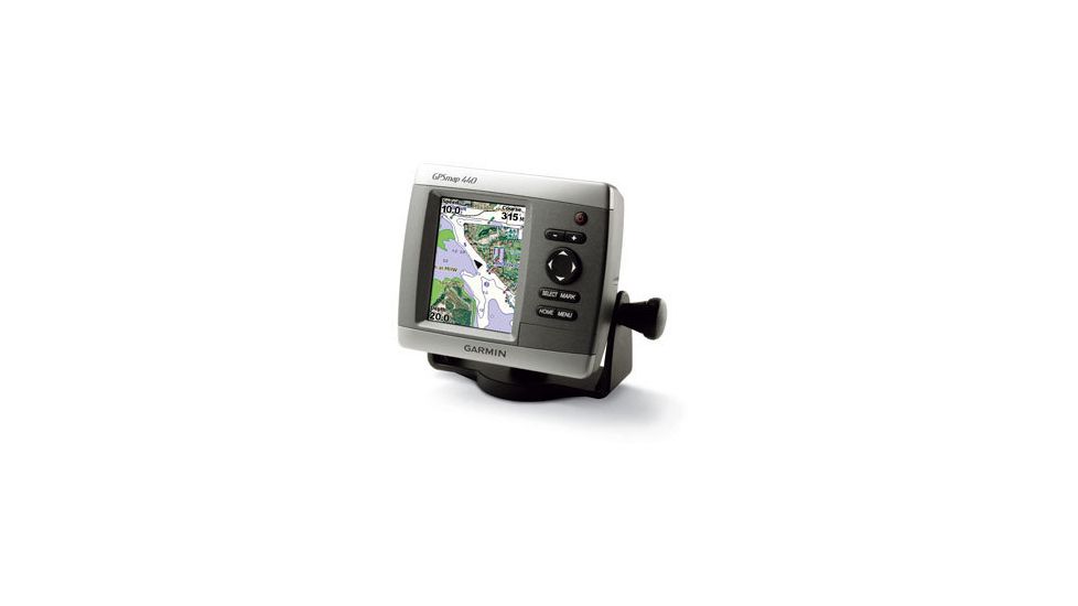 Garmin GPSMAP 440 w/Int GPS ant., worldwide satellite imagery, built-in BlueChart g2 for US coastal, g2 Vision compatible 010-00515-40