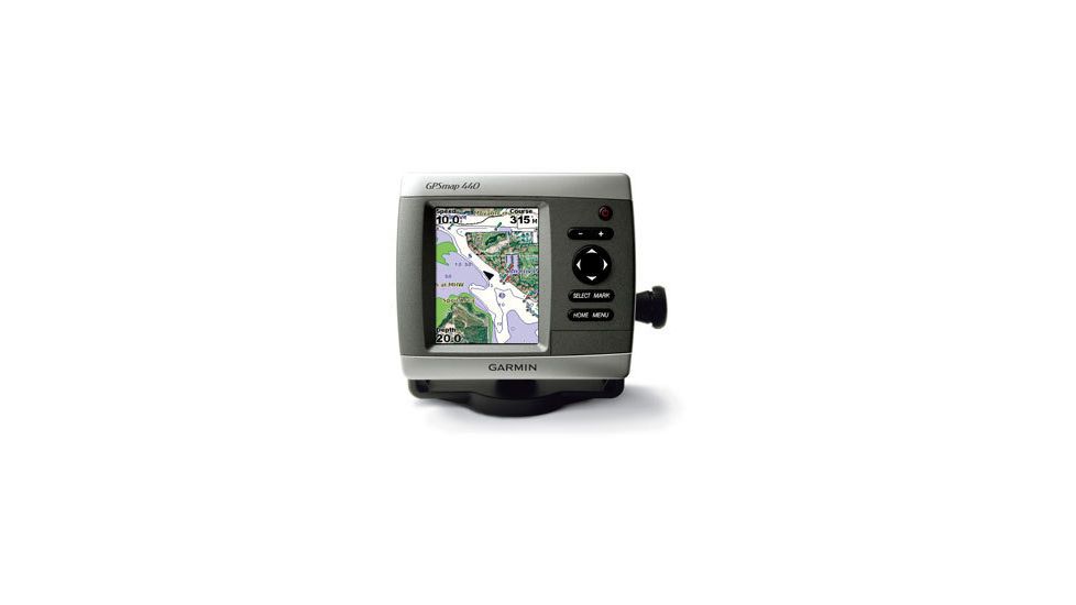 Garmin GPSMAP 440 w/Int GPS ant., worldwide satellite imagery, built-in BlueChart g2 for US coastal, g2 Vision compatible GPS Fishfinders 010-00515-40 w/ Free S&amp;H