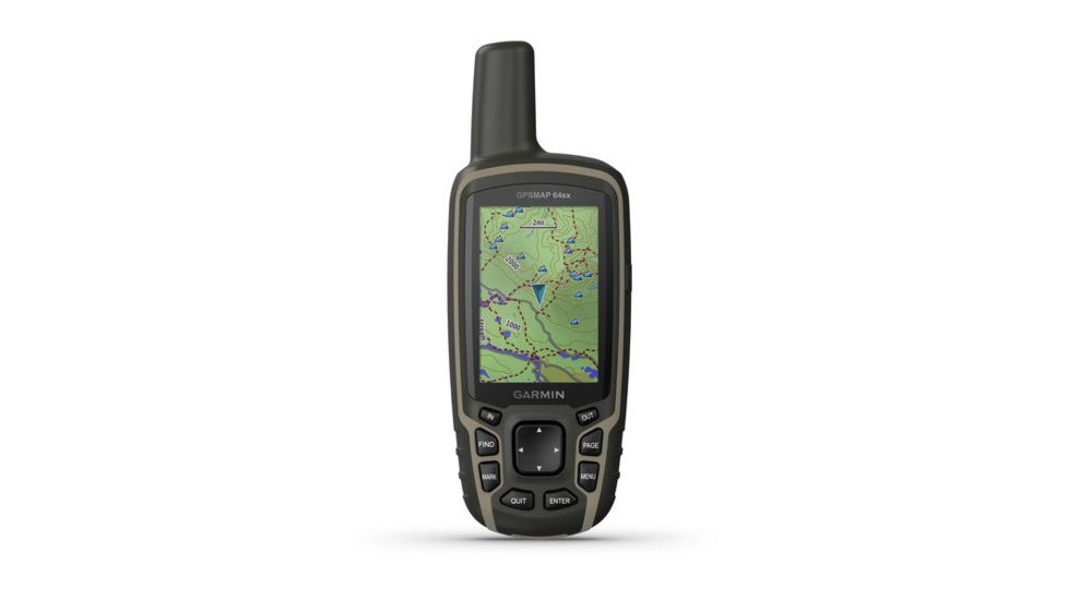 Garmin GPSMAP 64sx Handheld GPS with Navigation Sensors, Black 010-02258-10